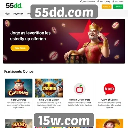 Comparativo entre 55dd.com e outros sites de jogos