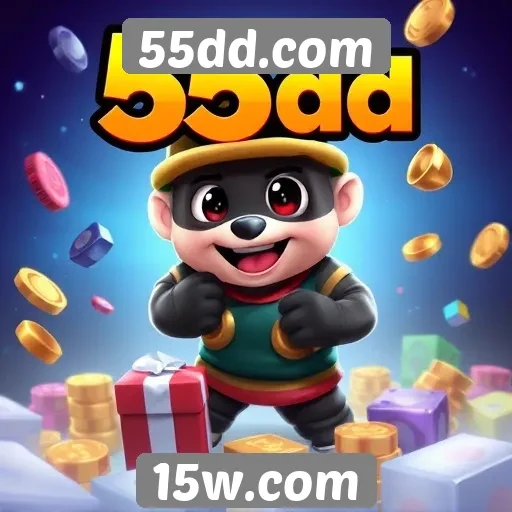 Diversidade de jogos disponíveis em 55dd.com